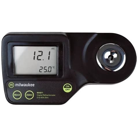 milwaukee digital brix refractometer|brix refractometer price.